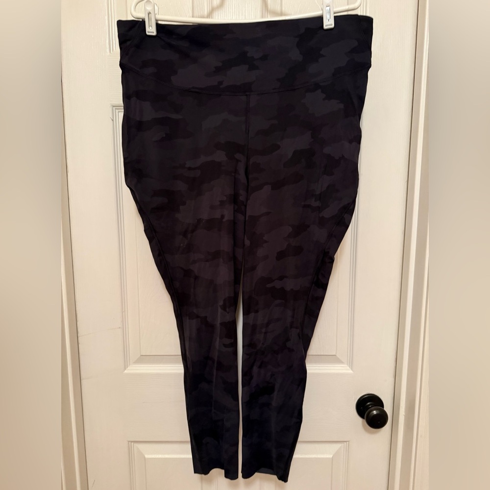 Black Camo Lululemon Leggings